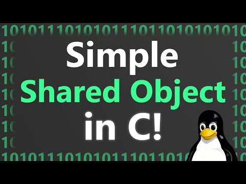 Making Simple Shared Object (.so) in C on Linux