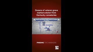 Dozens of veteran grave markers stolen from Kentucky cemeteries