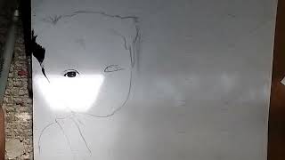 how to grid step by step portrait