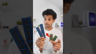 Laptop ram in desktop 🖥️😅 #shorts #pcupgrade #laptop