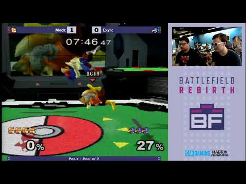 Battlefield 9 Pools - Medz (Fox) vs Exylic (Falco)