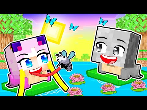 ISY & LARS VERSTECKEN SICH als FRÖSCHE! 🌸 Minecraft