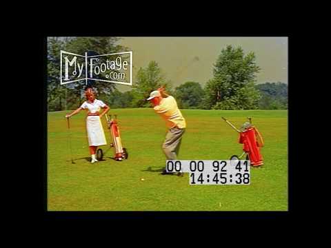 1950s Golf Tee Off