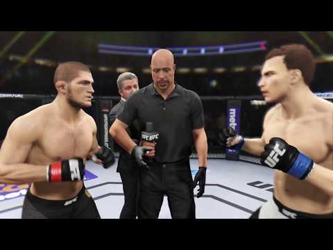 Khabib vs. American Psycho (EA Sports UFC 2) - Champion Fight ☝️🦅