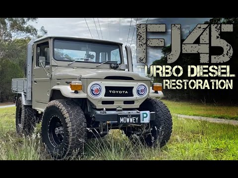FJ45 Turbo Diesel Toyota Landcruiser RESTORATION