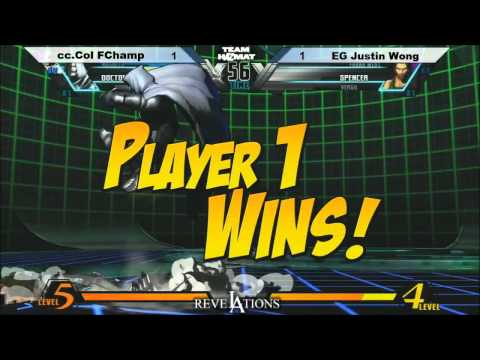 Revelations 2012 UMvC3 Grand Finals EG Justin Wong vs coL CC Filipino Champ