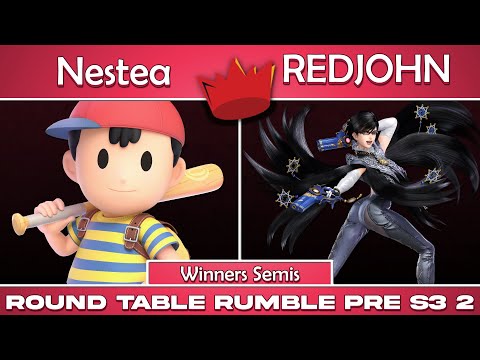 RTR Pre S03 Pt 2 | Nestea (Ness) vs REDJOHN (Bayonetta) | Winners Semi-Finals | SSBU Ultimate