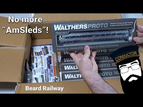 Quick Unboxing of Walthers Revised Proto Amfleet II Phase VII