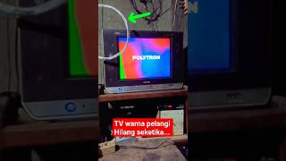 Download lagu Alat untuk menghilangkan warna pelangi pd TV#shorts mp3