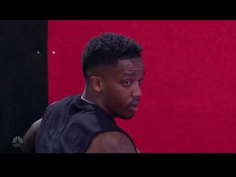 Najee Richardson at the San Antonio City Qualifiers - American Ninja Warrior 2022