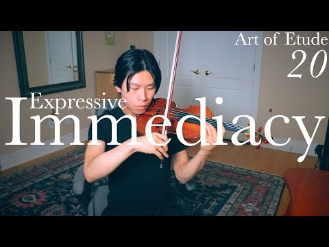 Art of Etude Ep. 20 | Expressive Immediacy | Rode Violin Caprice No. 14 | Kerson Leong