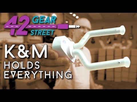 Awesome Guitar Stands you can trust from K&M for 42 Gear Street #42GSone Video