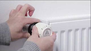 Installation Guide - Danfoss Radiator Thermostat RA2000 temperature limitation (from snap to snap)