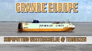 preview picture of video '26-04-2014 - Westerschelde - Terneuzen - Grande Europe'