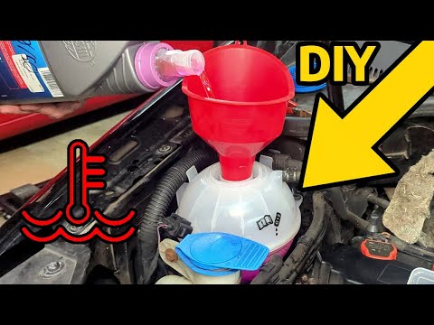How to Replace Coolant Reservoir in a VW 2.5 (2005-2014) Jetta, Rabbit/Golf, etc