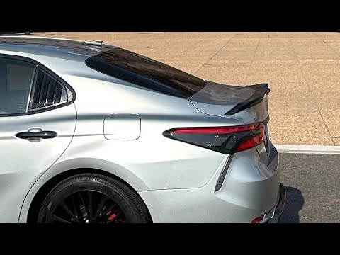 Installing Spoiler on a 2018-2023 Camry SE/XSE