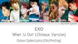 Download lagu EXO - What U Do? (可爱·可恶) Colour Coded Lyrics (Chi/Pin/Eng) mp3