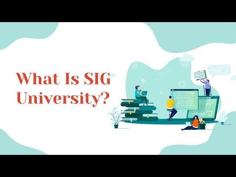 SIG University Certification Programs Overview