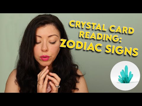 Crystal Card Reading - Zodiac Signs October 2020