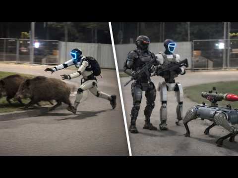 China Just Built an Autonomous AI Robot Army: Killer Robots With Guns and Rockets