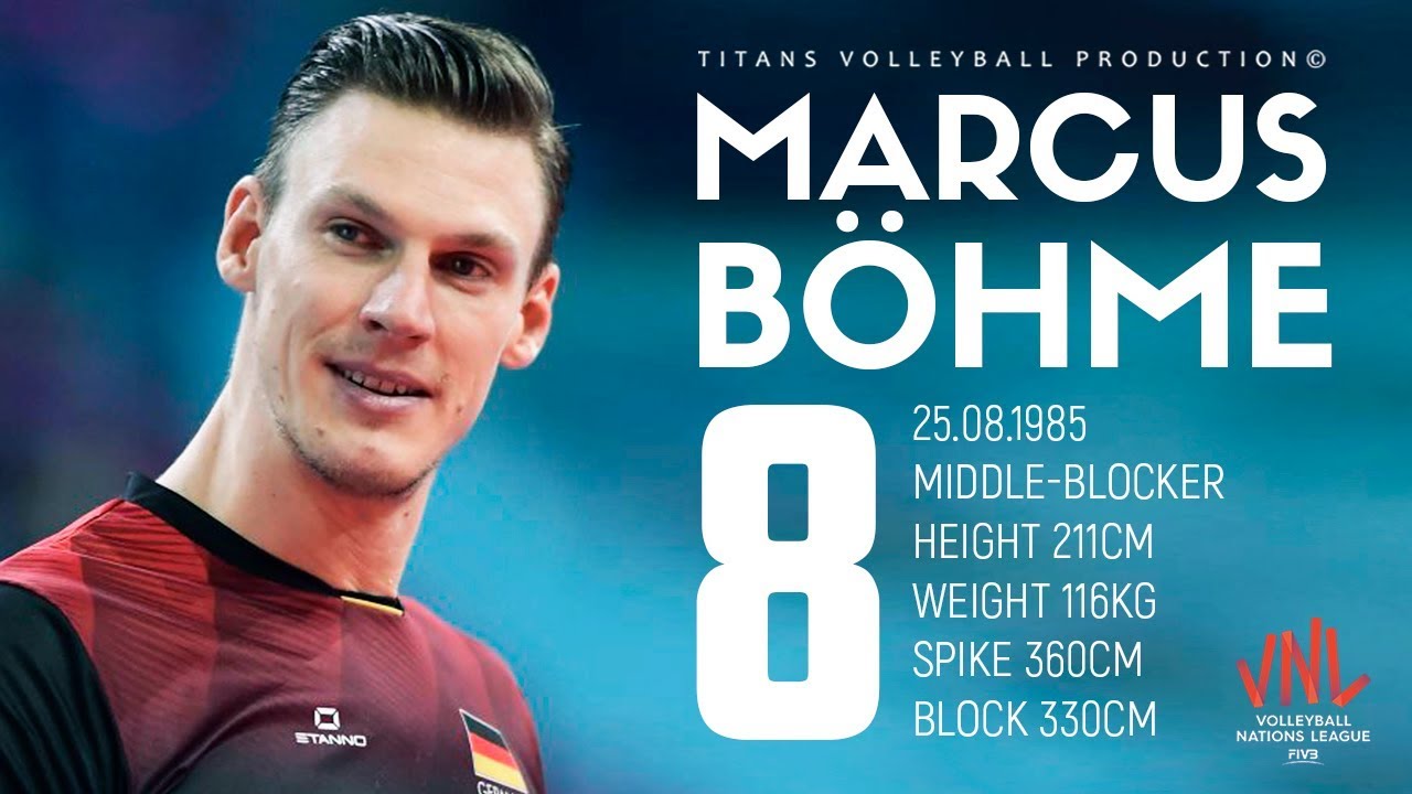 Marcus Böhme  AMAZING Top 10 Crazy Actions | VNL - 2018