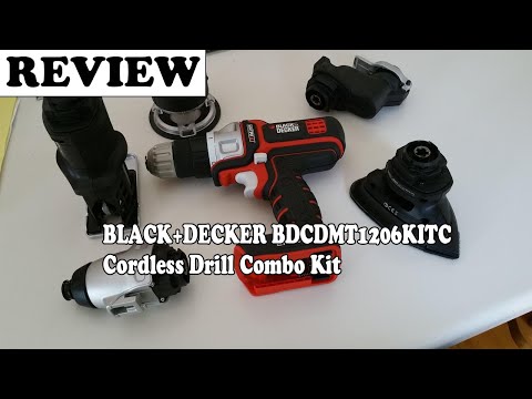 BLACK+DECKER BDCDMT1206KITC Cordless Drill Combo Kit Review 2020