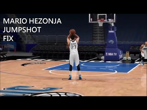 2k16 Mario Hezonja Jumpshot Fix