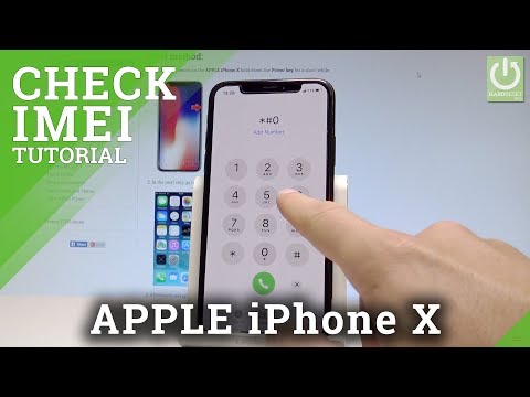 How to Check IMEI in iPhone X - All IMEI Methods / APPLE IMEI