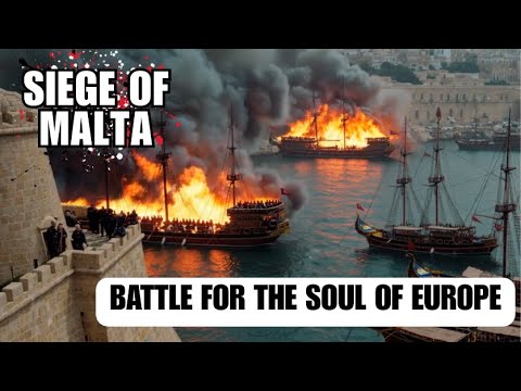 Siege of Malta 1565: 700 Christian Knights vs 40,000 Ottoman Soldiers