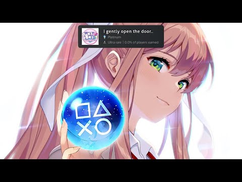 Doki Doki Literature Club's Platinum Trophy Was TERRIFYING!