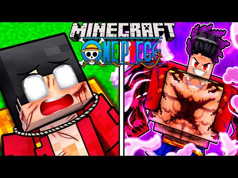 I Evolved As Luffy in Minecraft One Piece... This Is What Happened