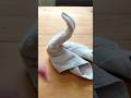 How to fold a Towel Swan Handtuch falten Schwan #art #diy #craft #decoration