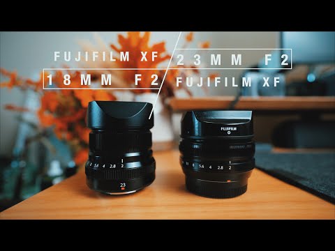 My GO TO Fujfilm Lenses (Fuji 18mm f2 & Fuji 23mm f2)