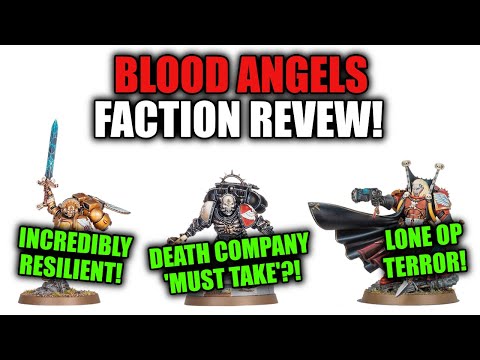 Blood Angels FULL Faction Codex Review! │ Warhammer 40k 10th Edition