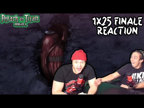 WHAT IS IN THE WALLS?! | Attack on Titan 1x25 "Raid on Stohess District Part 3" FINALE Reaction!