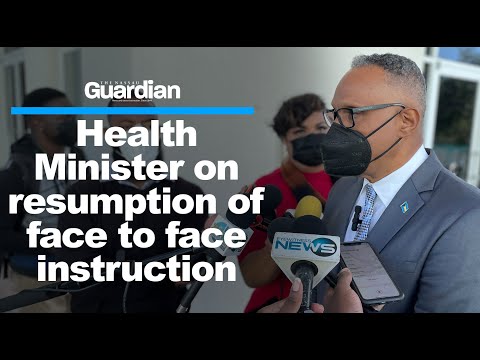 Health Minister on resumption of face to face instruction