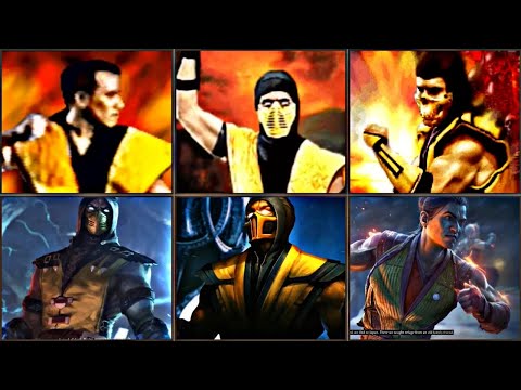 All final evolutions of Scorpion - (1992 - 2023)