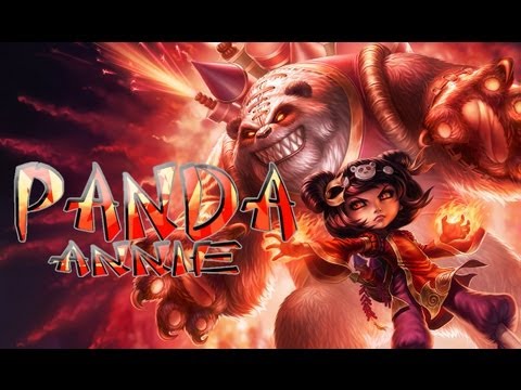 League Skins - Panda Annie (Ability Effects, Animations & Emotes)