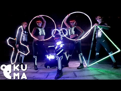 Tron LED Light Show! (WARNING: May Cause Seizures 😄)