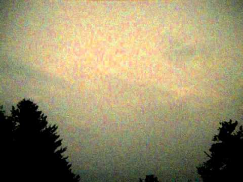 Post Tornadoes Non Stop Lightning Storm Ayer, Ma.