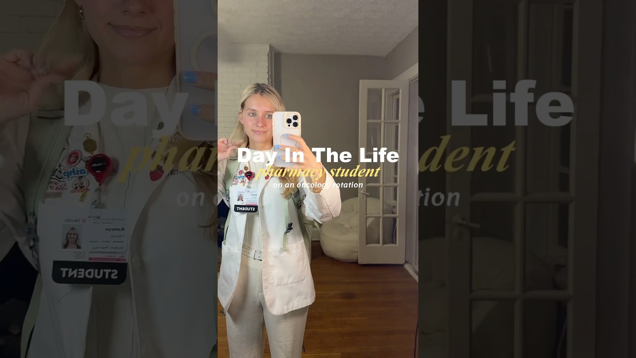 Pharmacy student day in the life! ⭐️💊🥼🫀 #pharmacy #pharmacystudent #pharmacyschool