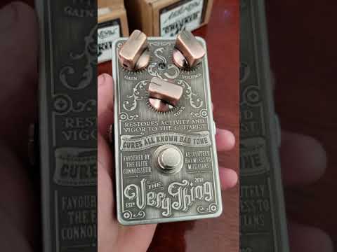 Marvelous Engine and The Very Thing Unboxing Snake Oil Fine Instruments Pedals