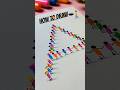 Easy 3D Drawing A Alphabet How To Draw Tiny People Drawing A Latter 3ddrawing Alphabetdrawing