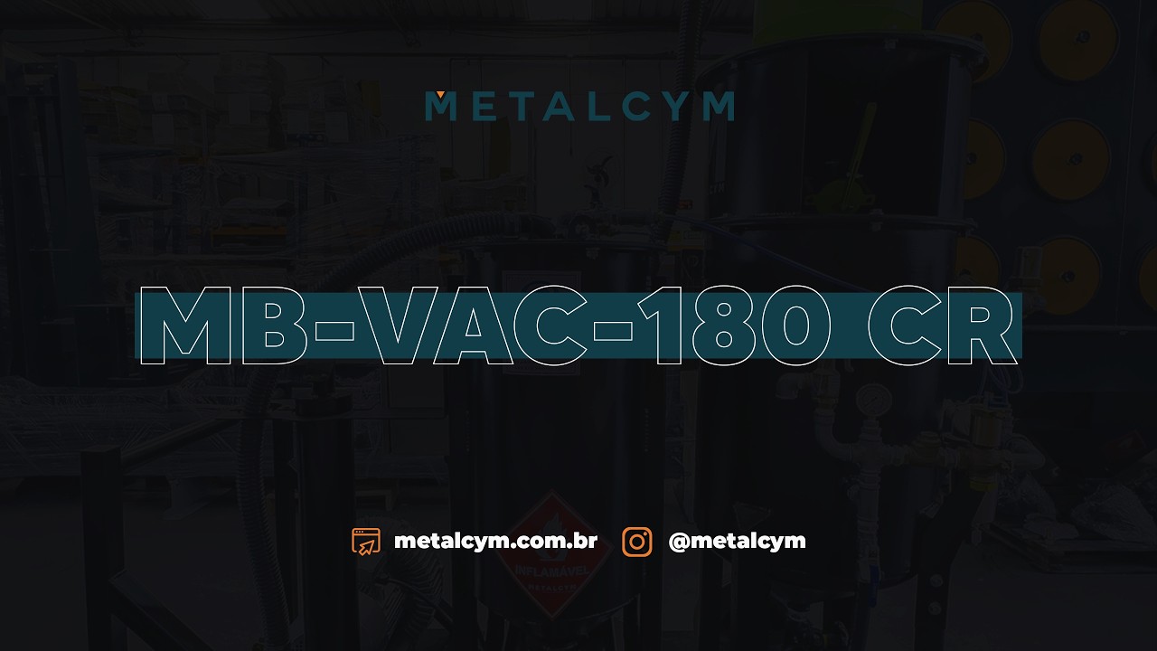 CYVAC7 portable closed-circuit blast machine - CYM Materiales