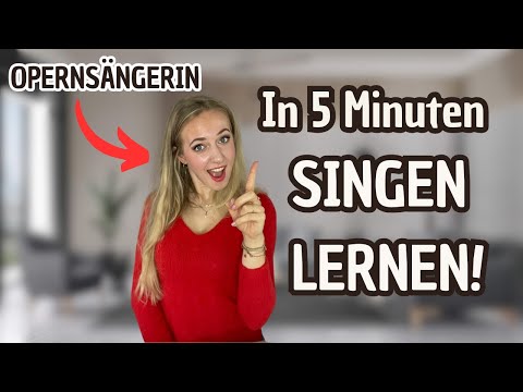 Singen lernen in nur 5 Minuten! Mit Vocal Coach Veronika