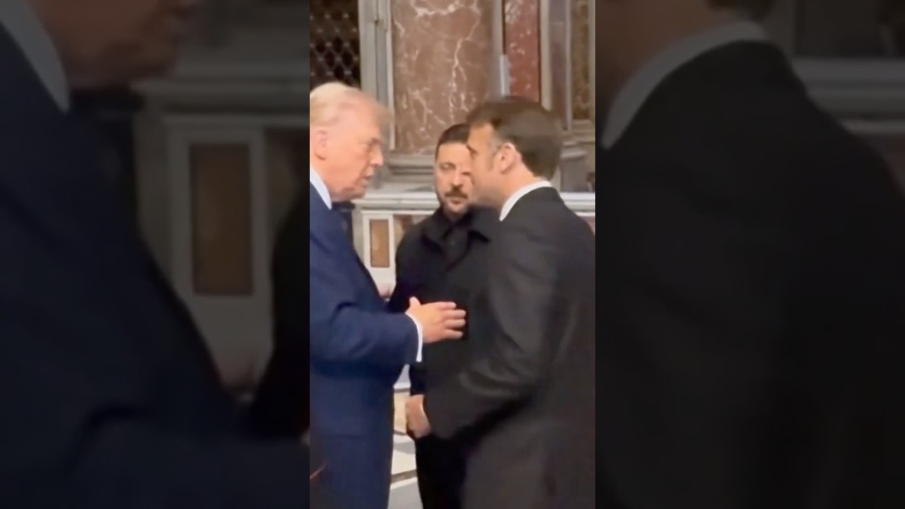 Trump, Zelenskiy Meet on Sidelines of Pope’s Funeral