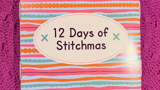 Day 2/12 days of stitchmas 2025 advent calendar Unboxing  #BothyThreads  #flosstube #adventcalender 