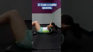 3 Ejercicios de Abdomen para hacer en casa #workout #fitness #gym #abs
