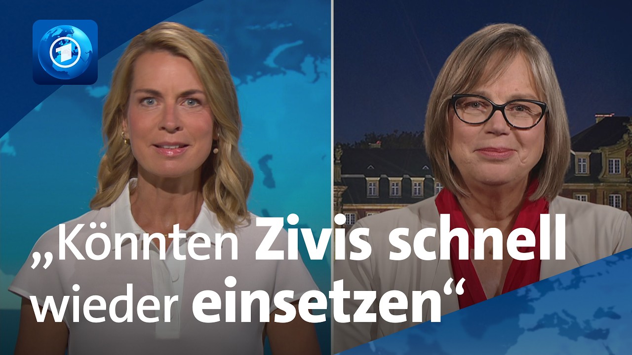 Was ein neuer Zivildienst bedeuten könnte | tagesthemen-Interview