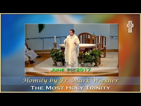 Homily by Fr. Mark Wiesner - The Most Holy Trinity  - June 11, 2017